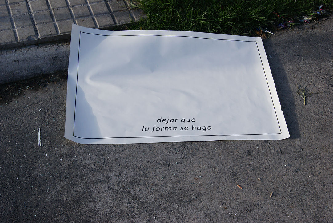 De la serie "Dejar que la forma se haga".