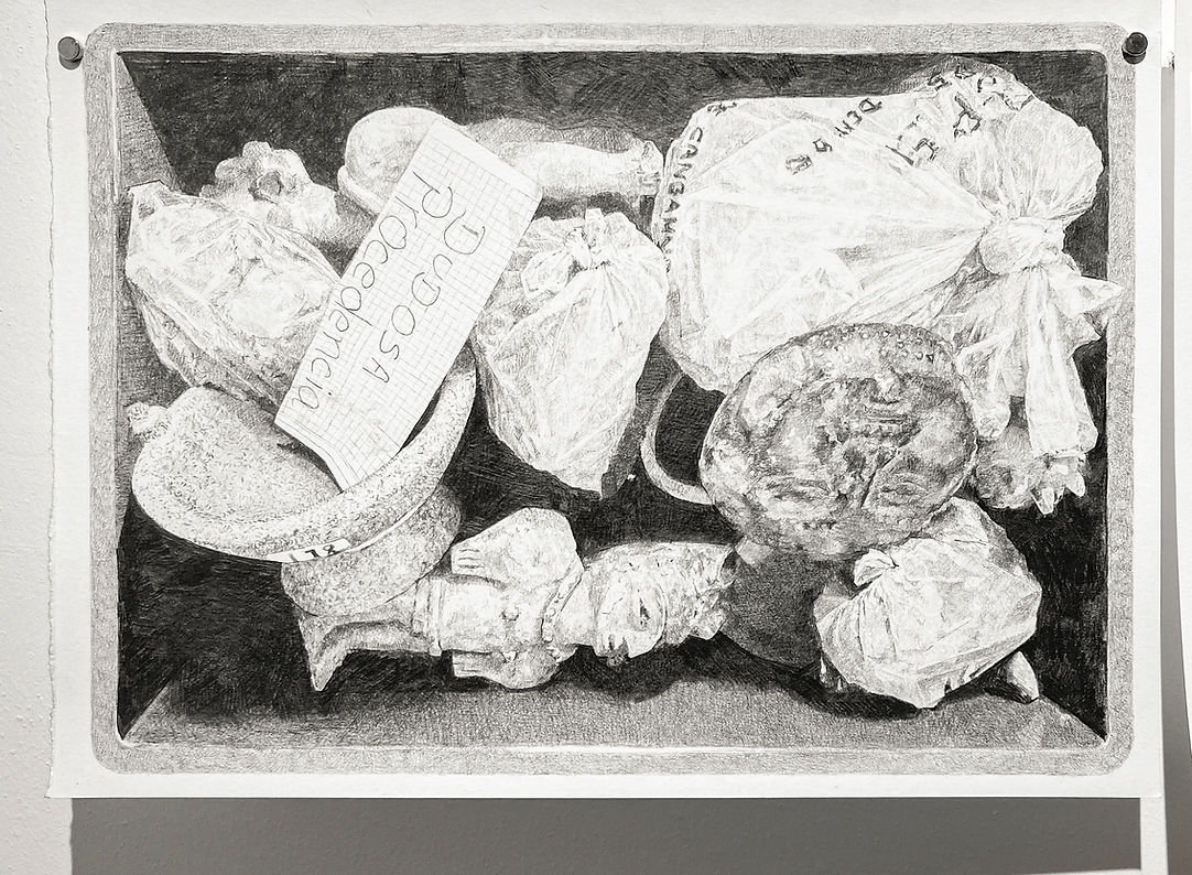 Exposición "De dudosa procedencia". Dibujo.